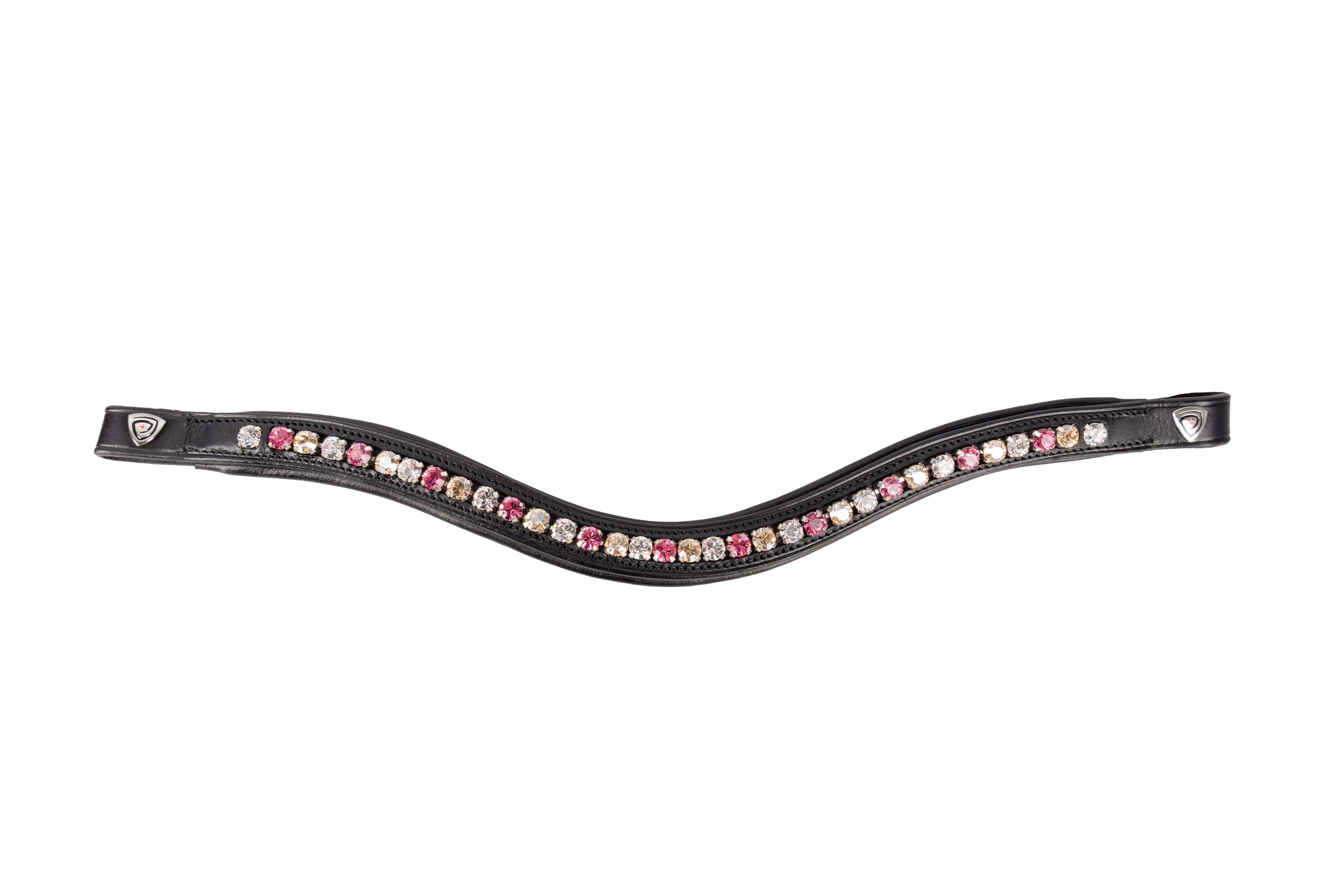 ProPresicce Signature Curved Diamante Browband by Hy Equestrian image 1